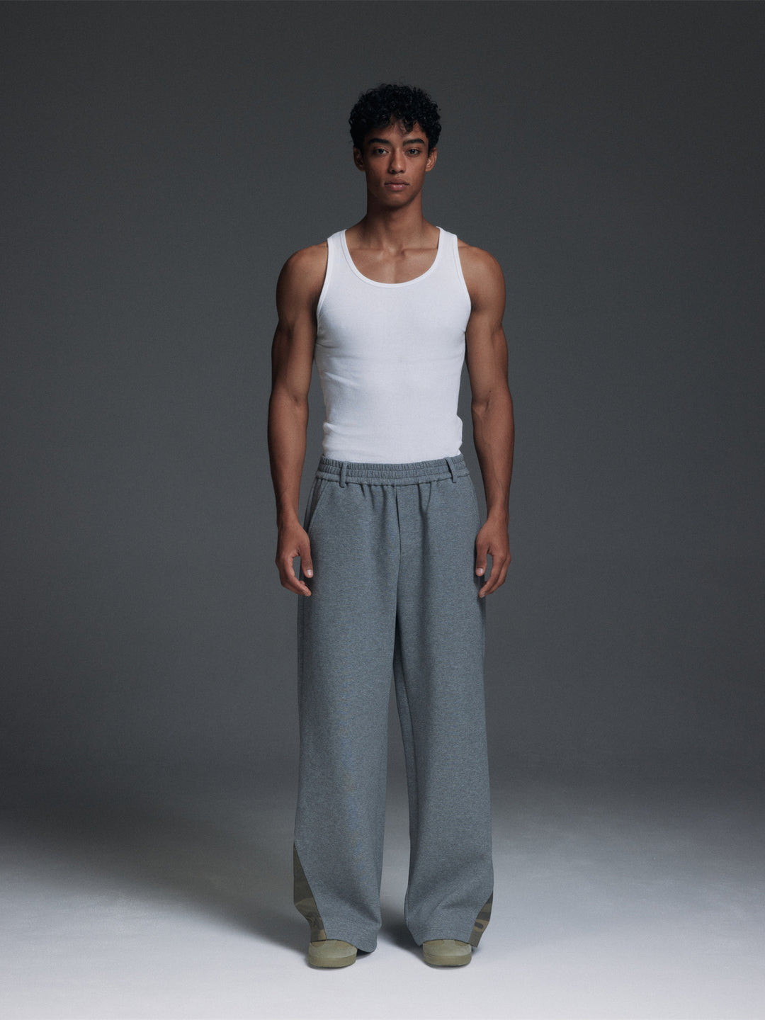 NOVACAM Camouflage-Accent Flare Sweatpants | Face 3 Face