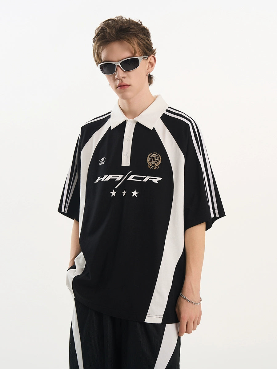 Harsh and Cruel Vintage Jersey Training Polo Shirt