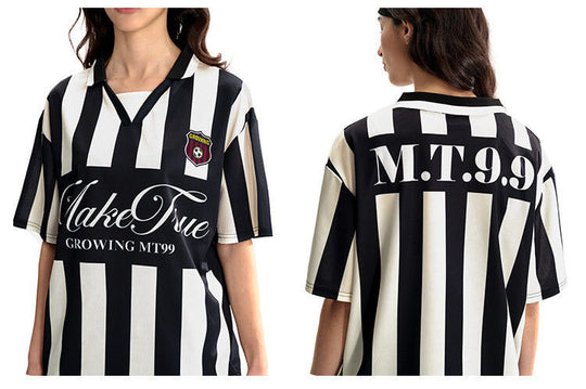 F3F Select Striped Polo Collar Short Sleeve Soccer Jersey | Face 3 Face