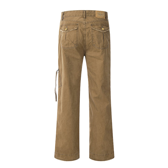 F3F Select Washed Raw Edge Work Pants