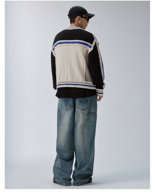 F2CE Washed Double Waist Layer Jeans | Face 3 Face