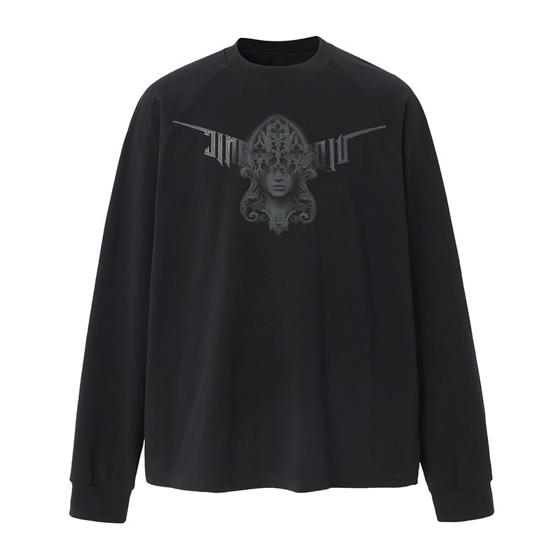 JHYQ 3D Stretch Printed Long Sleeved Tee