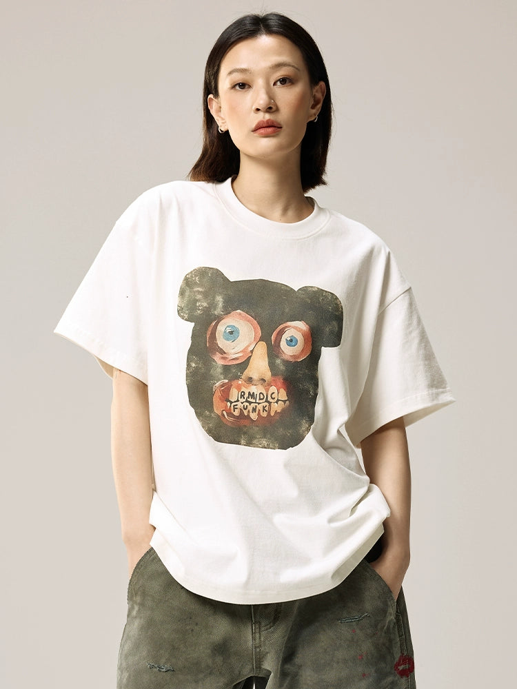Remedy Bear Print Graphic Tee | Face 3 Face