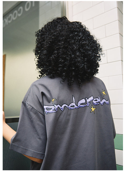 Remedy Cool Touch Cracked Star Logo Print Tee | Face 3 Face