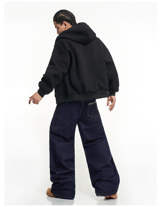 F3F Select Line Stitch Design Baggy Jeans | Face 3 Face