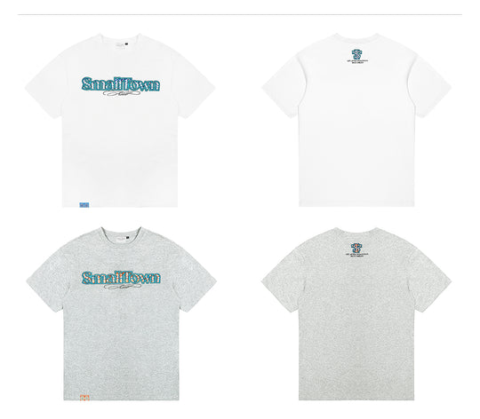 Small Town Kid Pearl Ethnic Embroidery Patch Tee | Face 3 Face