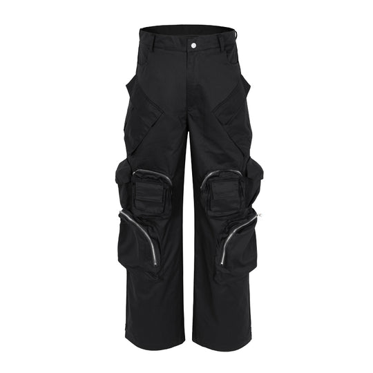 F3F Select Functional Multi Pocket Black Work Cargo Pants