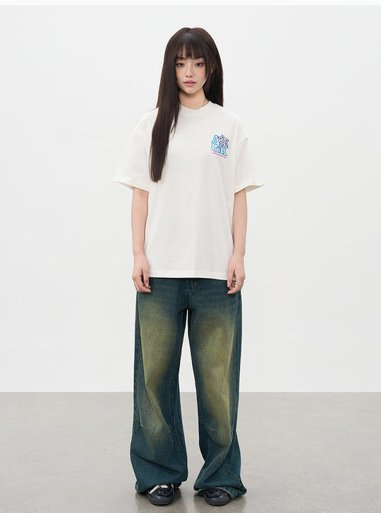 AFGK Coconut Tree Embroidered Tee | Face 3 Face