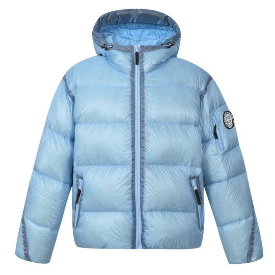 MEDM Hooded Sheer Down Jacket | Face 3 Face
