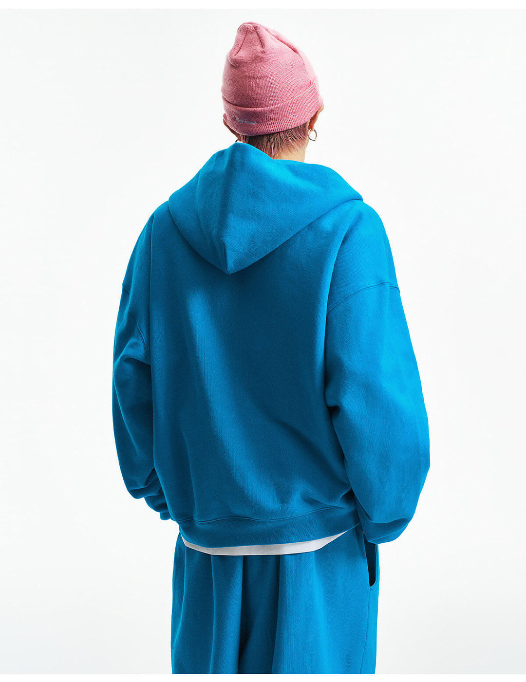 MEDM 3D Metallic Logo Zip Up Hoodie | Face 3 Face