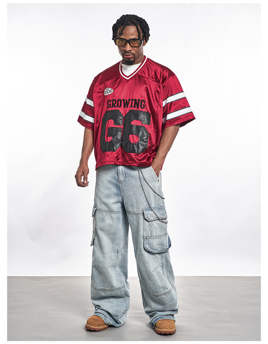 F3F Select Snake Leather Letter Patch Jersey | Face 3 Face