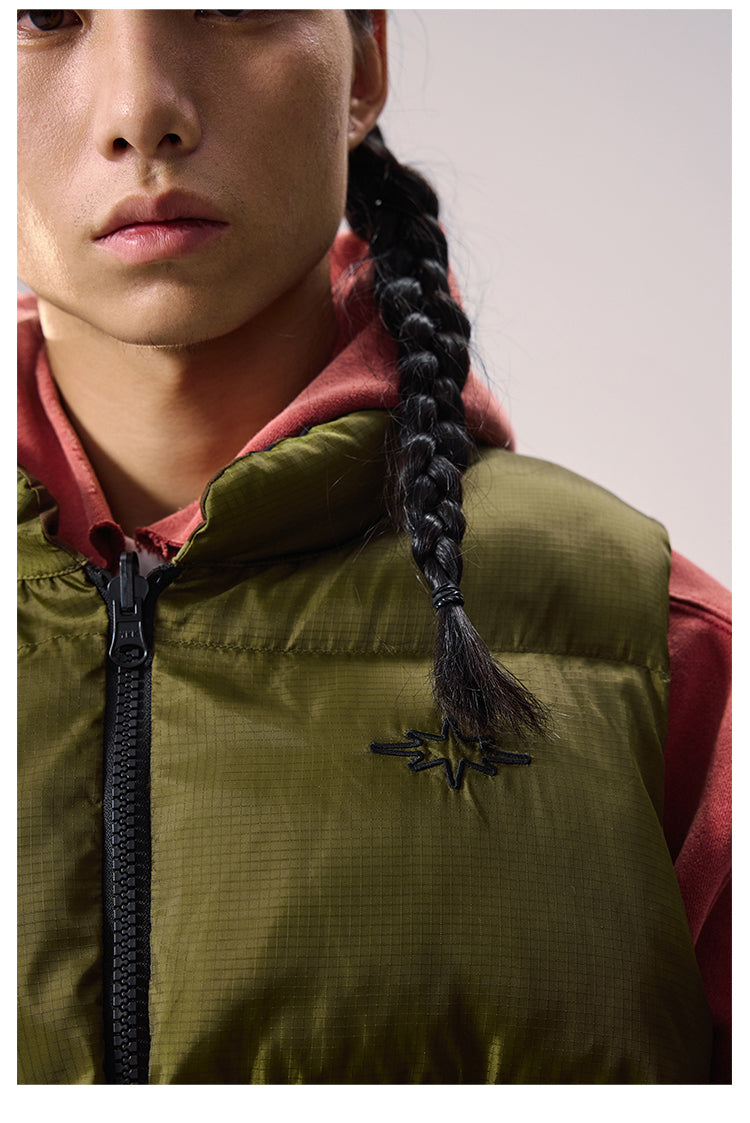Remedy Camouflage Reversible Down Vest | Face 3 Face