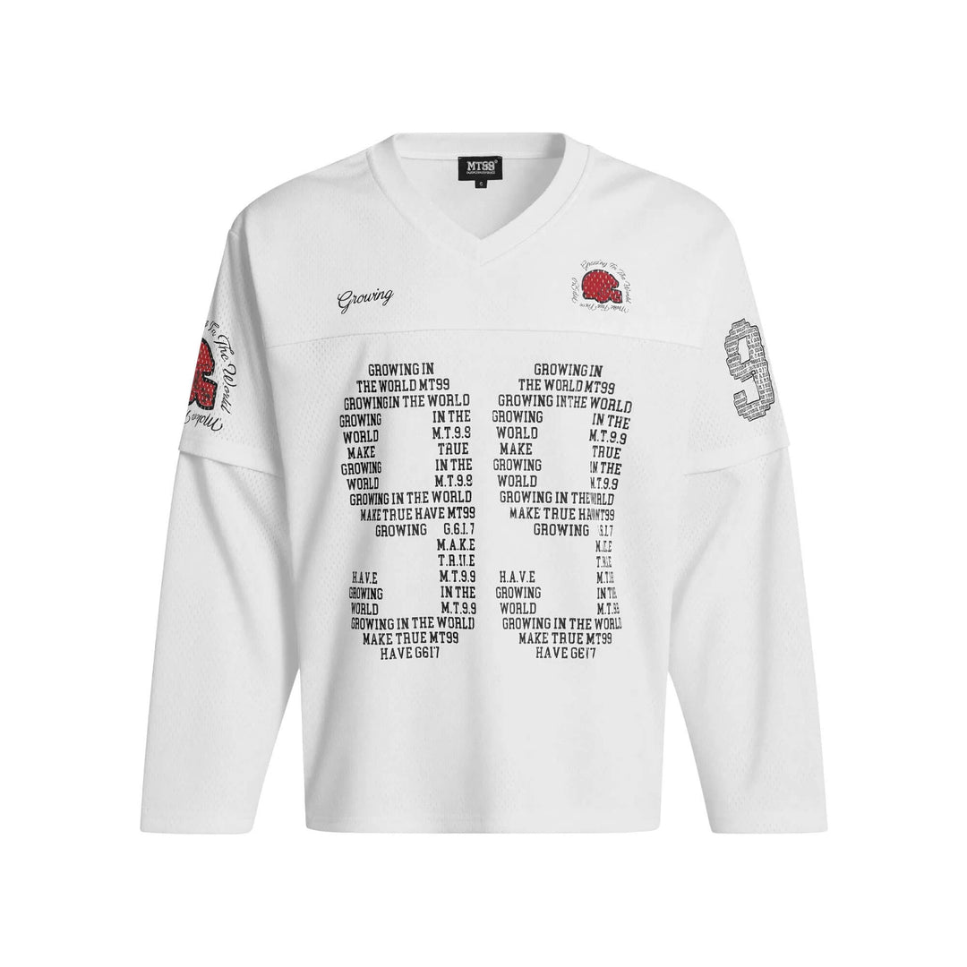F3F Select 99 V Neck Mesh Long Sleeve Jersey | Face 3 Face
