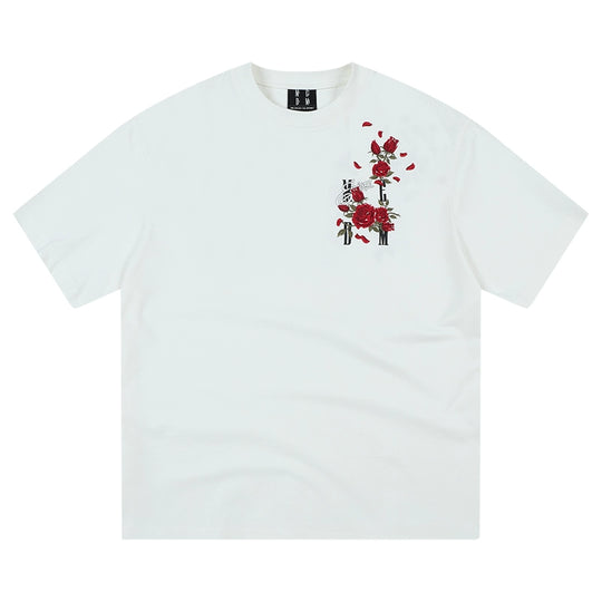 MEDM Orchid Rose Embroidered Tee | Face 3 Face