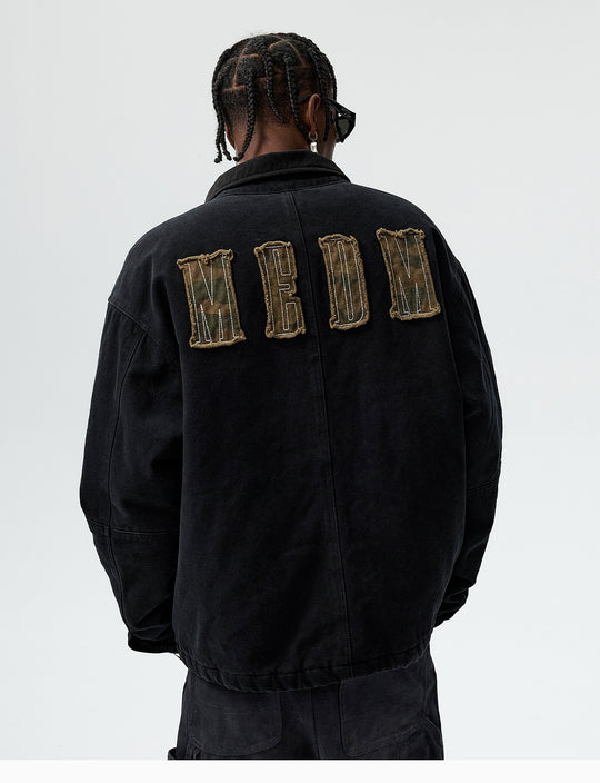 MEDM Camouflage Logo Patch Detroit Jacket | Face 3 Face