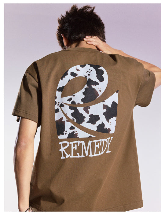 Remedy Animal Logo Print Tee | Face 3 Face