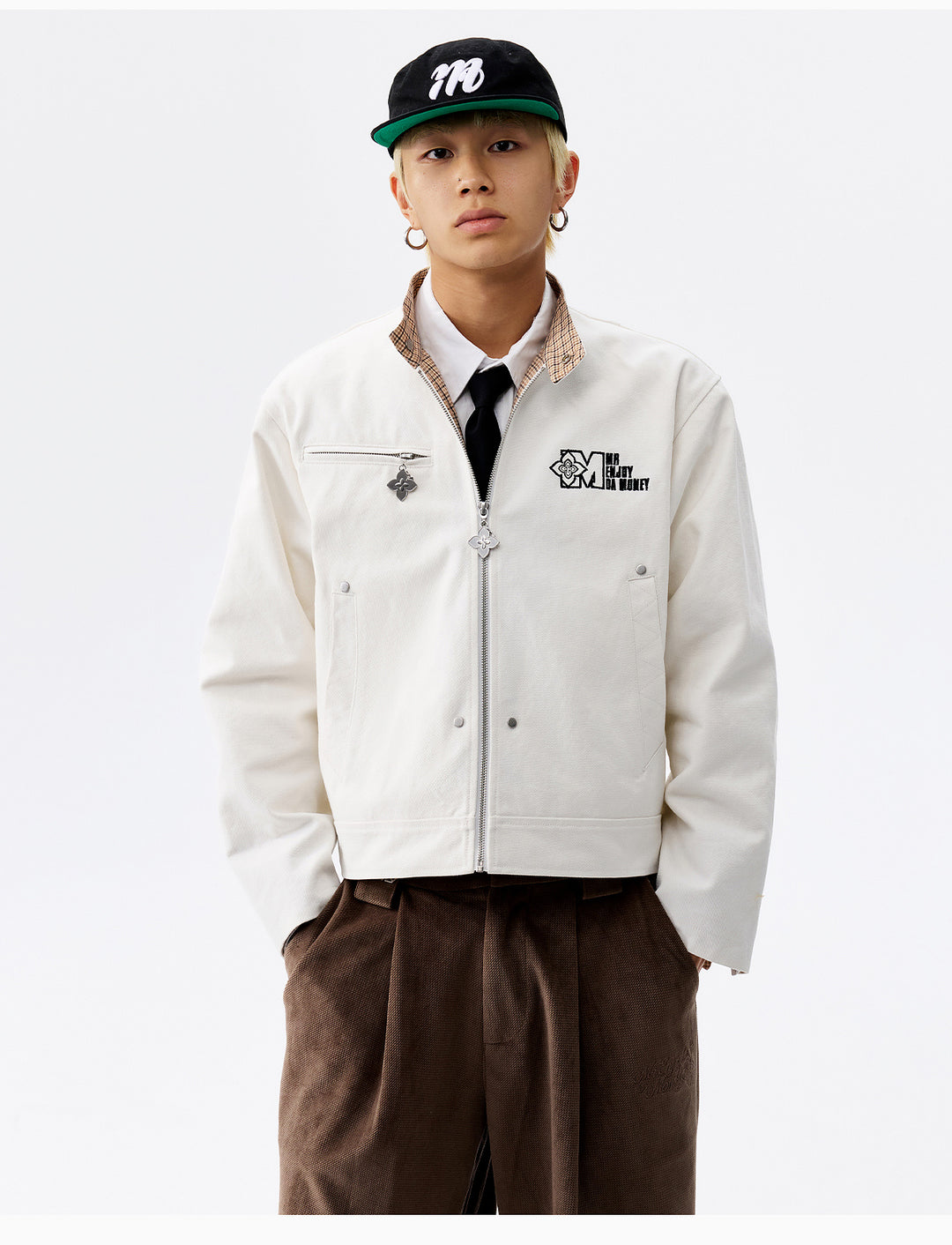 MEDM Plaid Lined Work Jacket | Face 3 Face