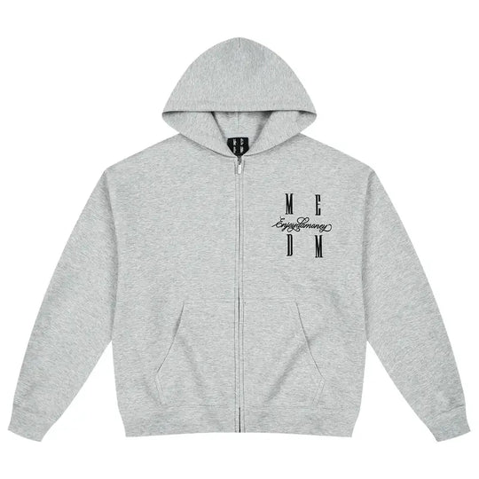 MEDM Air Layer Zip Up Hoodie | Face 3 Face