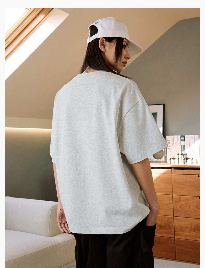 MEDM Flower Terry Logo Embroidery Tee | Face 3 Face