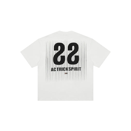 Achock Screen Stripe Print Tee | Face 3 Face