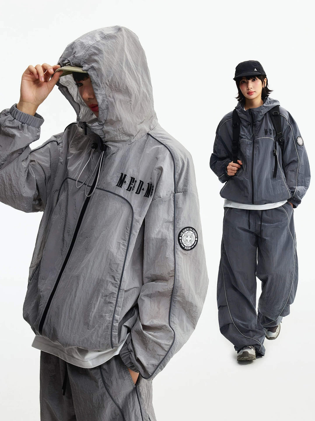 MEDM Lightweight Outdoor Hooded Jacket | Face 3 Face