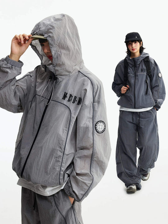 MEDM Lightweight Outdoor Hooded Jacket | Face 3 Face