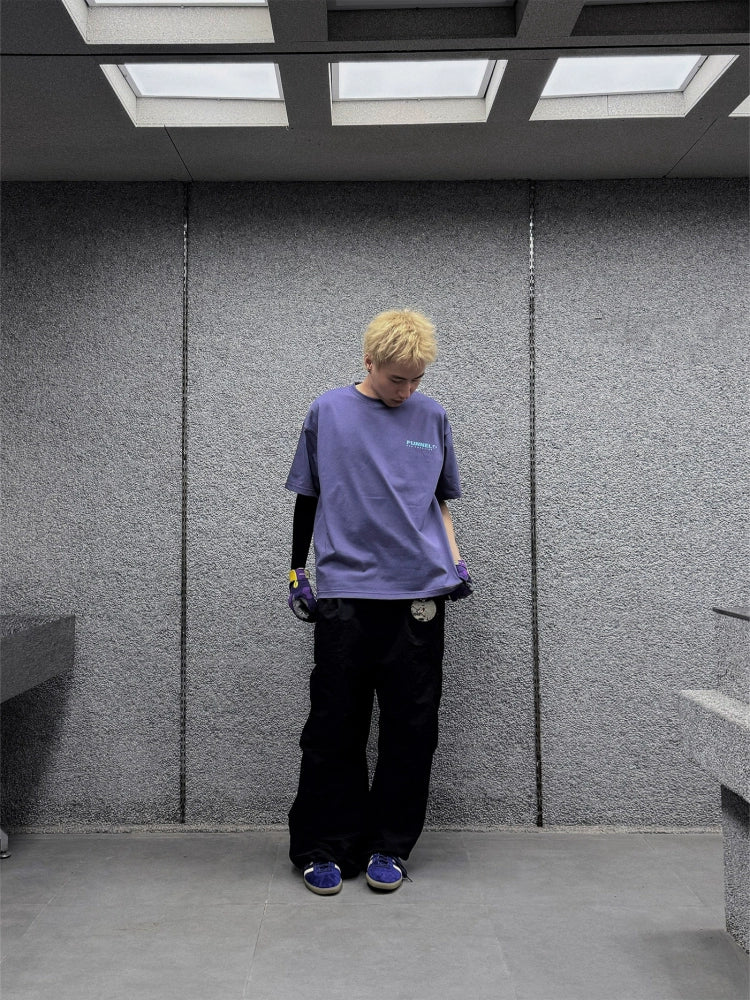 S45 Oversize Side Zipper Tee | Face 3 Face