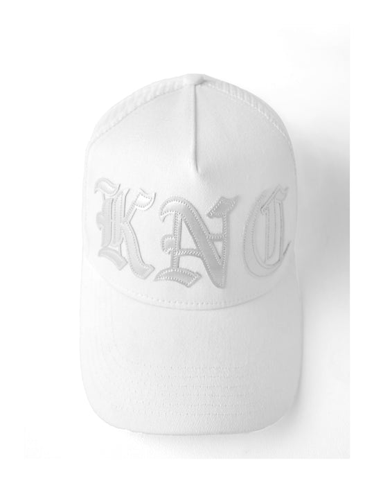 KARMANISTIC Embroidered Letters Trucker Hat | Face 3 Face
