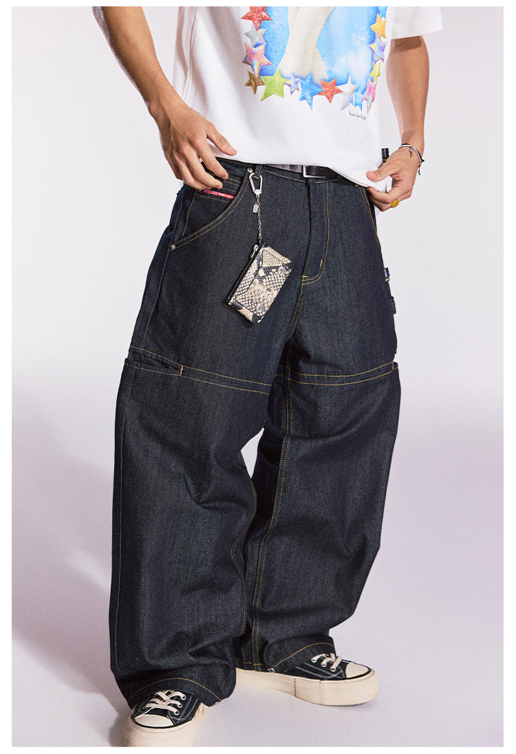 Remedy Metal Studded Keychain Coin Card Zipper Leather Wallet | Face 3 Face