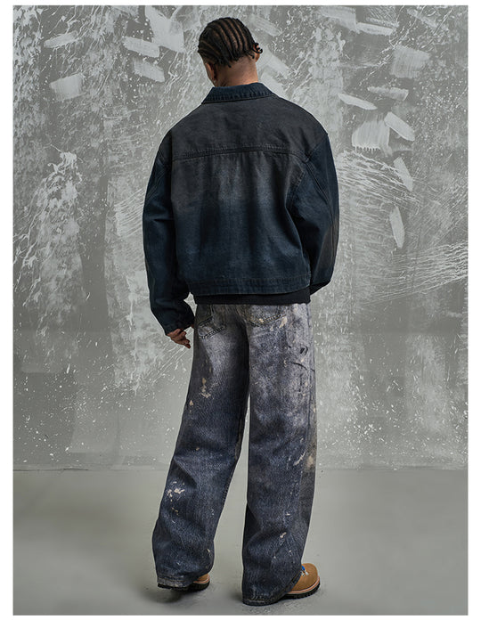 F3F Select 3D Graffiti Digital Print Washed Jeans | Face 3 Face