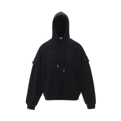 STEEPC NOLM Embroidered Logo Loose Hoodie | Face 3 Face