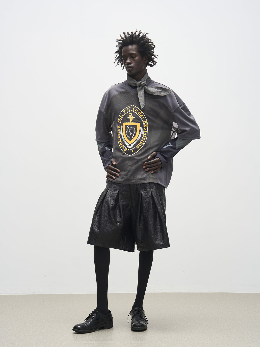 7440 37 1 College Cutout Mesh Rugby Jersey | Face 3 Face