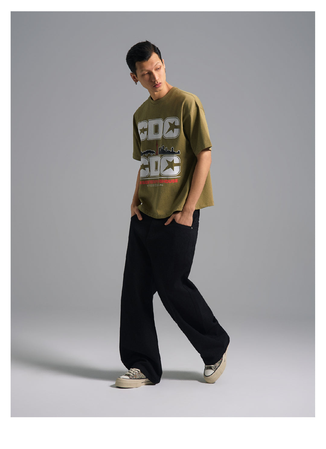 S45 CDC City Printed Tee | Face 3 Face