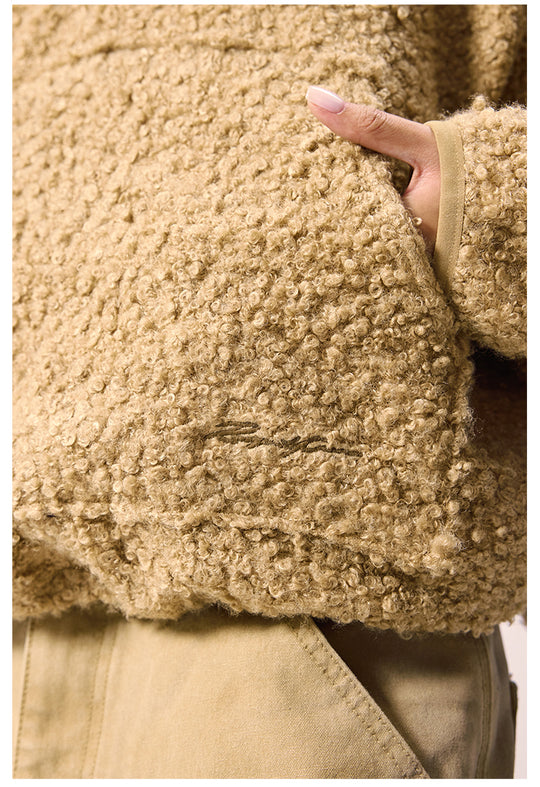 Remedy Sherpa Fleece Half Zip Hoodie | Face 3 Face