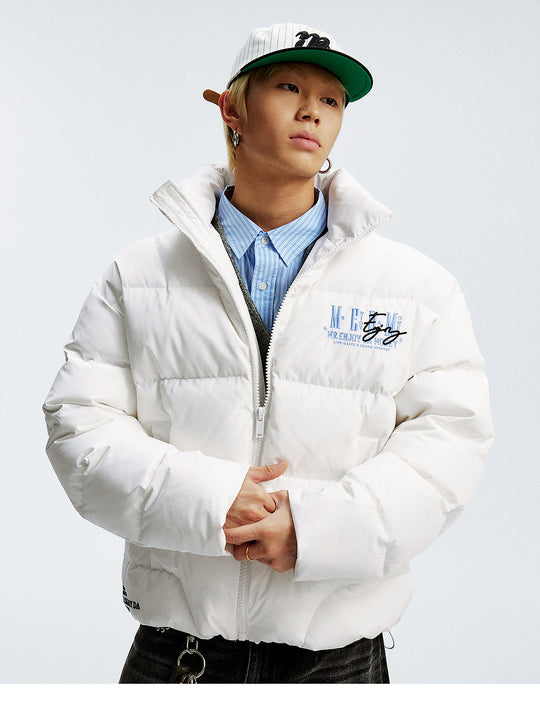 MEDM Honeycomb Pattern Down Jacket | Face 3 Face