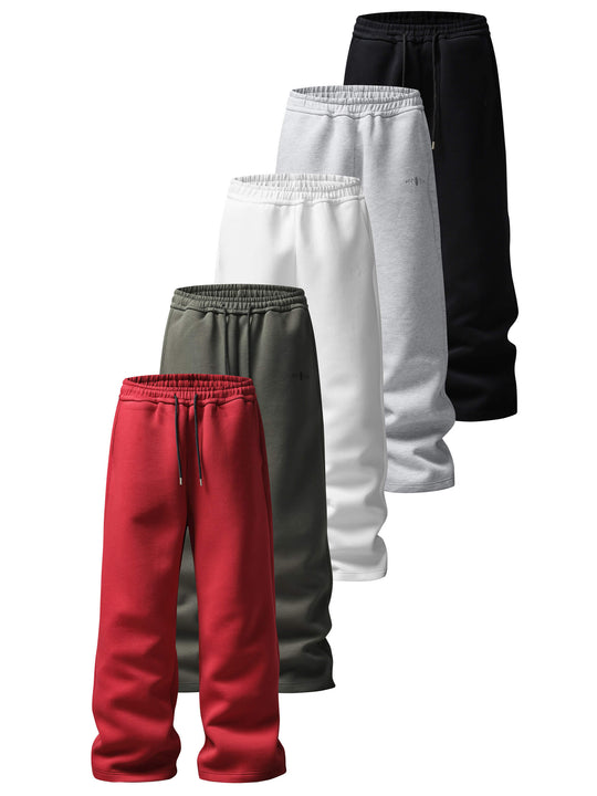 KARMANISTIC Heavyweight Logo Embroidered Baggy Sweatpants | Face 3 Face