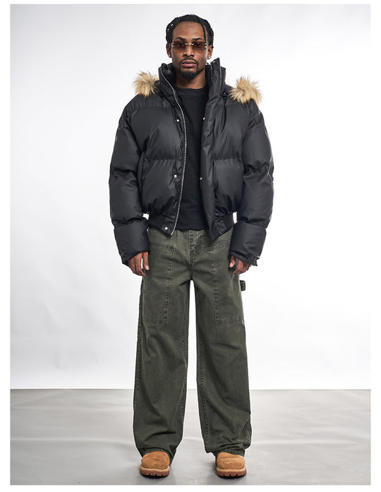 F3F Select Washed Army Green Double Knee Work Pants | Face 3 Face