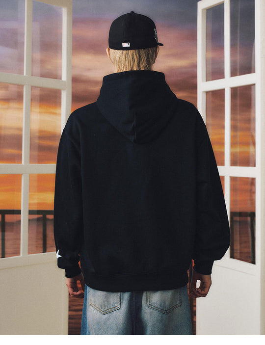 MEDM Star Hood Lining Logo Patch Hoodie | Face 3 Face