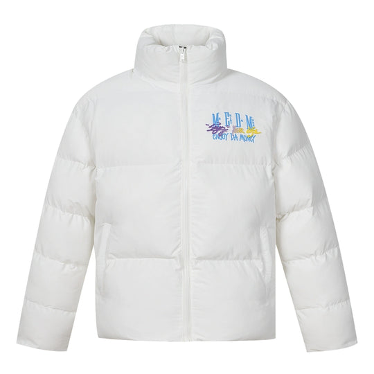 MEDM Gradient Embroidered Puffer Jacket | Face 3 Face