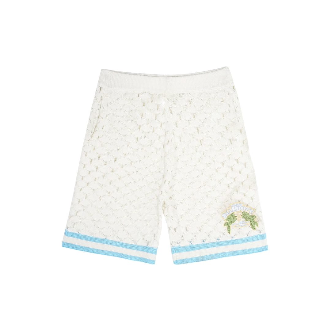 Small Town Kid Crochet-Knit Hawaiian Shirt Set | Face 3 Face