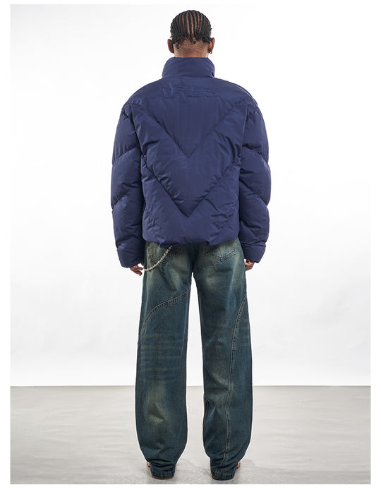 F3F Select Deconstructed Short Puffer Jacket | Face 3 Face