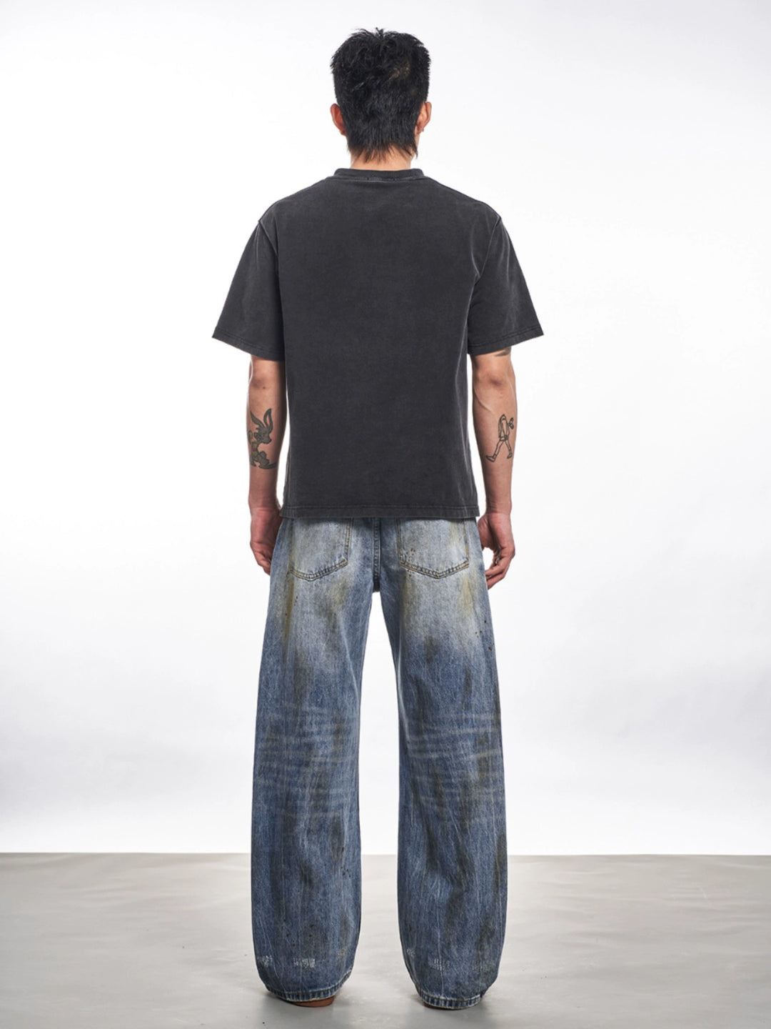 F3F Select Lightning Washed Distressed Jeans | Face 3 Face