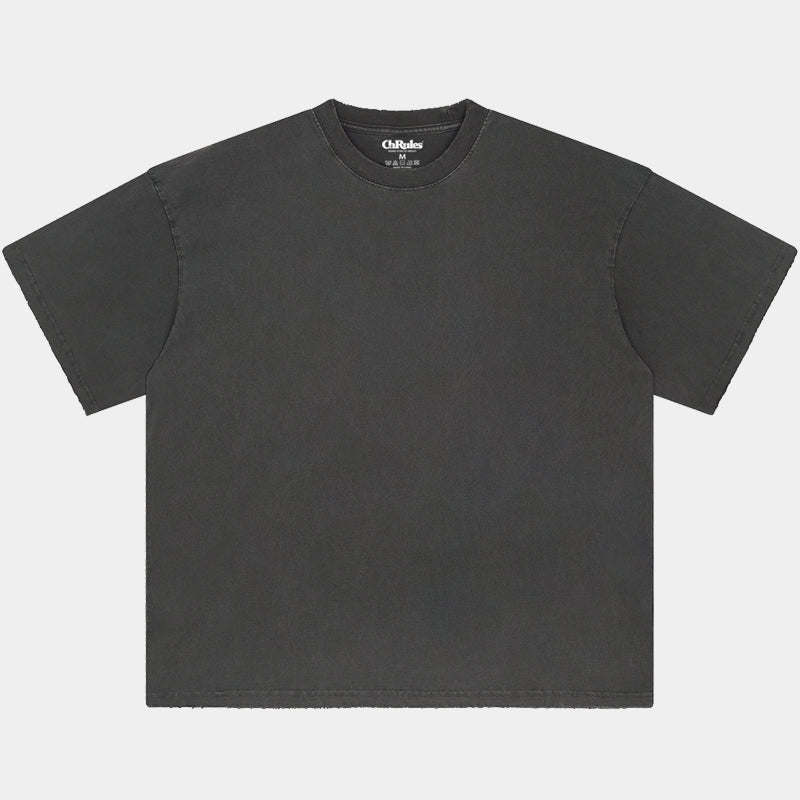 Cashrules / CHRULES Classic Vintage Stone Wash Tee | Face 3 Face