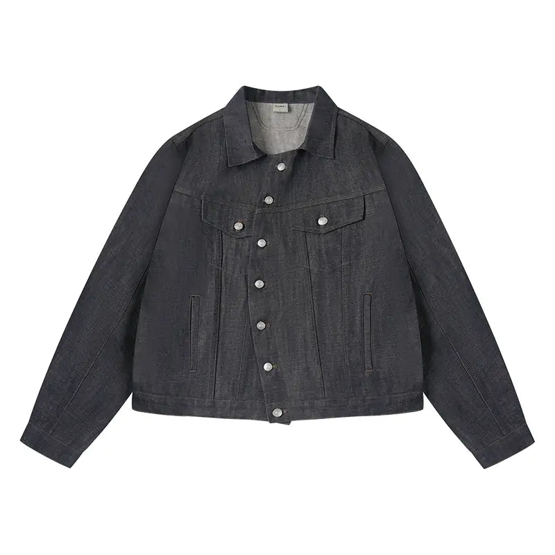 Labt Cowboy Wave Button Denim Jacket | Face 3 Face