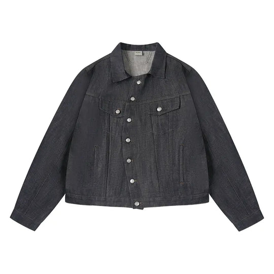Labt Cowboy Wave Button Denim Jacket | Face 3 Face