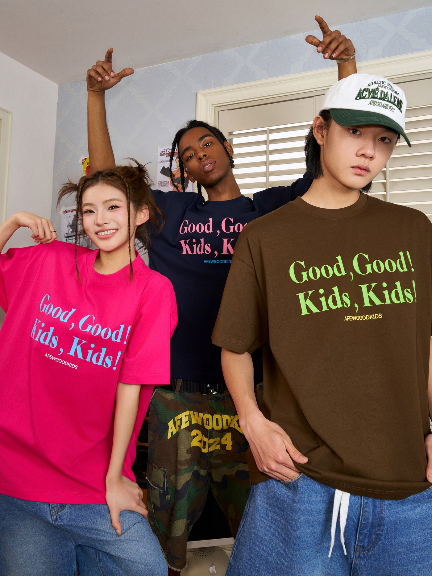 AFGK Good Kids Printed Tee | Face 3 Face