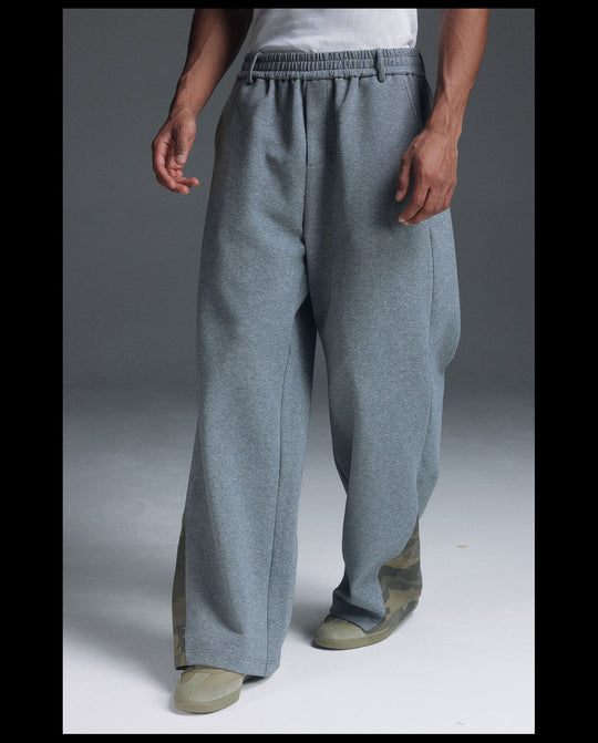 NOVACAM Camouflage-Accent Flare Sweatpants | Face 3 Face