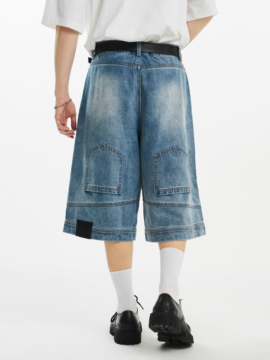 Harsh and Cruel Upside Down Pockets Jorts | Face 3 Face