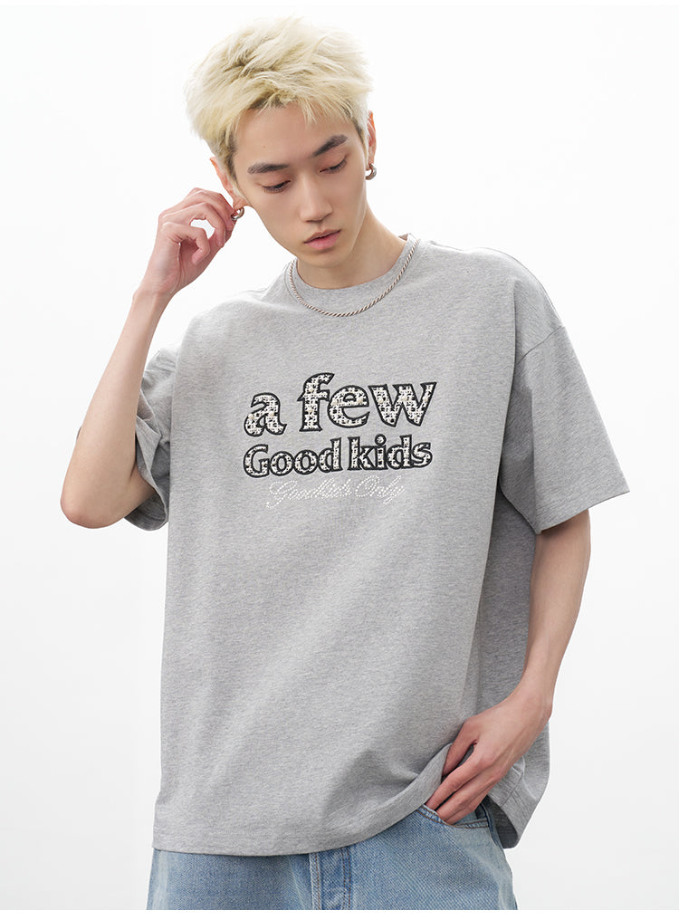 AFGK Pearl Patch Embroidered Tee | Face 3 Face