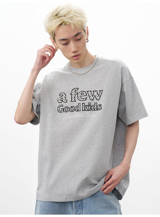 AFGK Pearl Patch Embroidered Tee | Face 3 Face